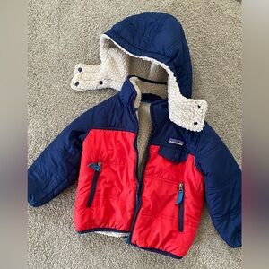 Patagonia Reversible tribbles insulated 4t jacket